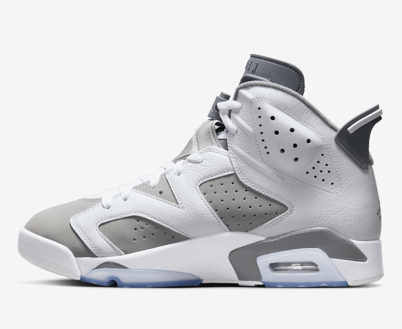 Jordan 6 white grey cheap and red