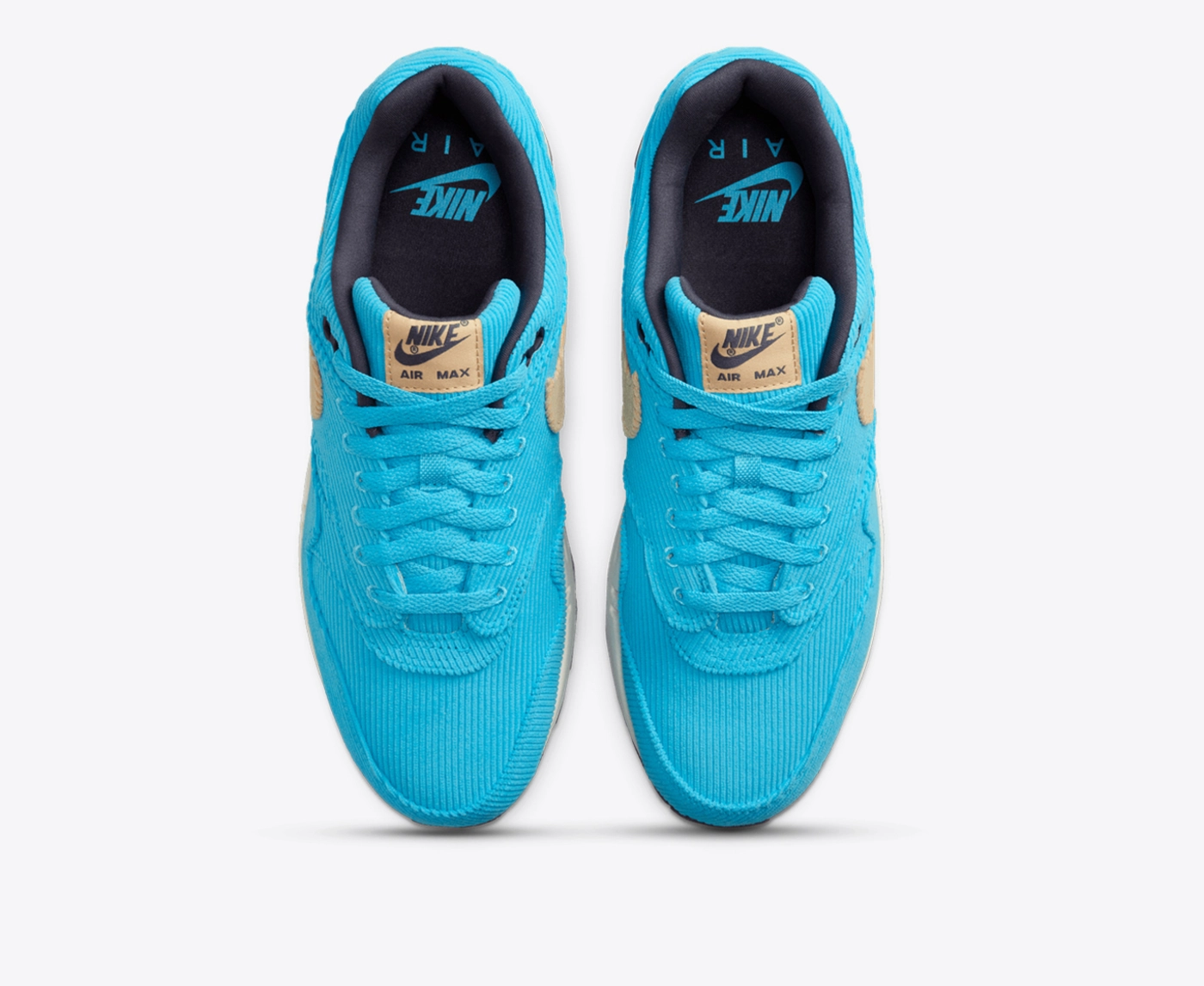Nike - NIKE AIR MAX 1 CORDUROY BALTIC BLUE/SESAME-GRIDIRON-SAIL l
