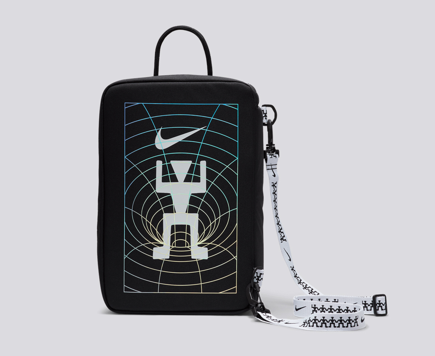 Nike - NK SHOE BOX BAG LRG SWOOSHTRAX 'BLACK/BLACK/WHITE' - VegNonVeg