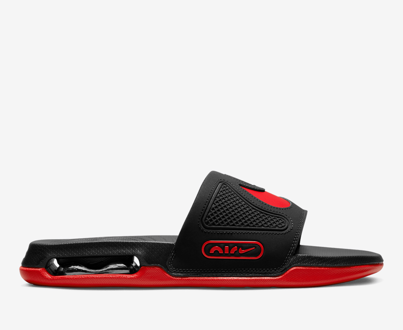 Nike AIR MAX CIRRO SLIDE BLACK UNIVERSITY RED UNIVERSITY RED