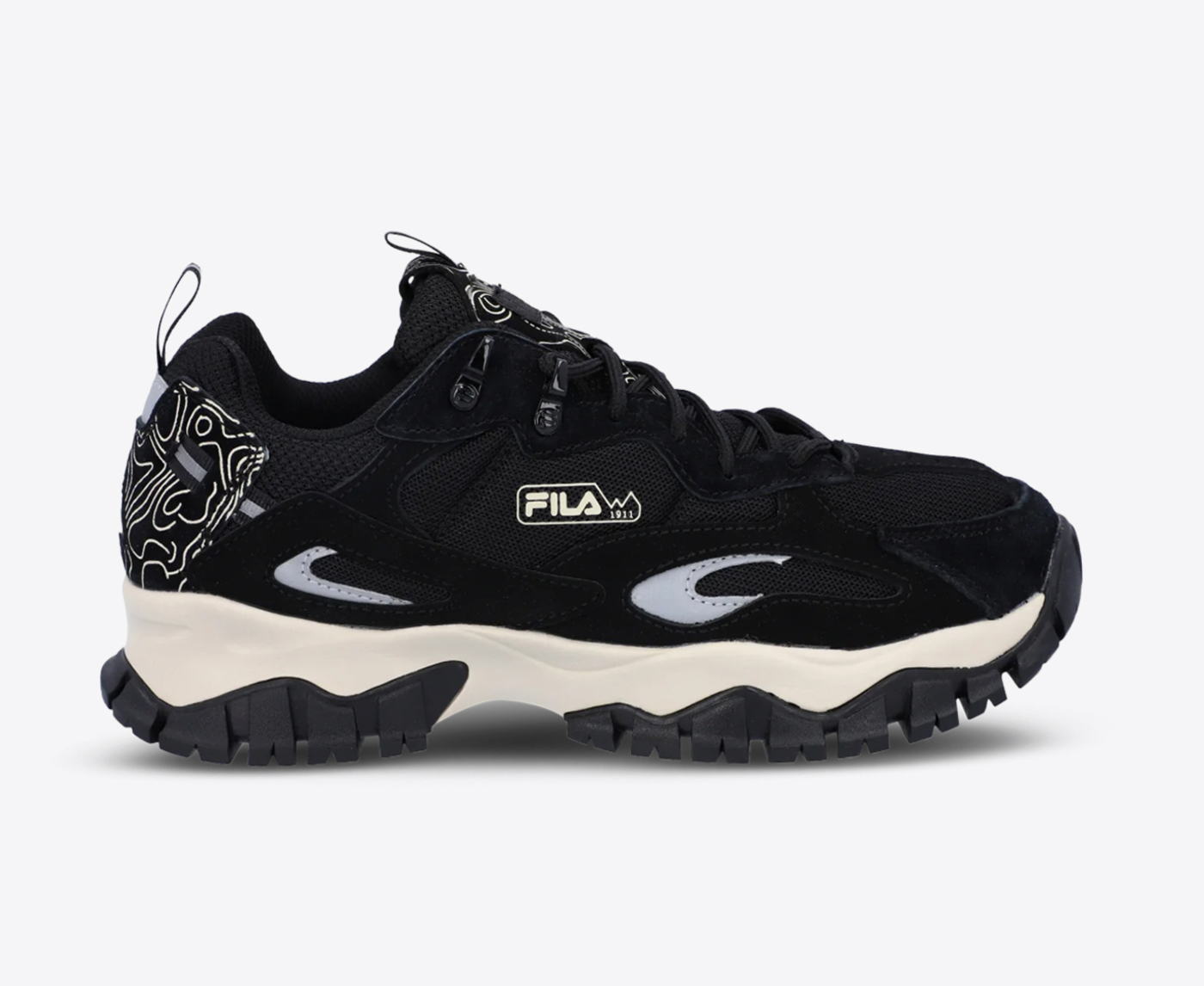 Black fila clearance ray