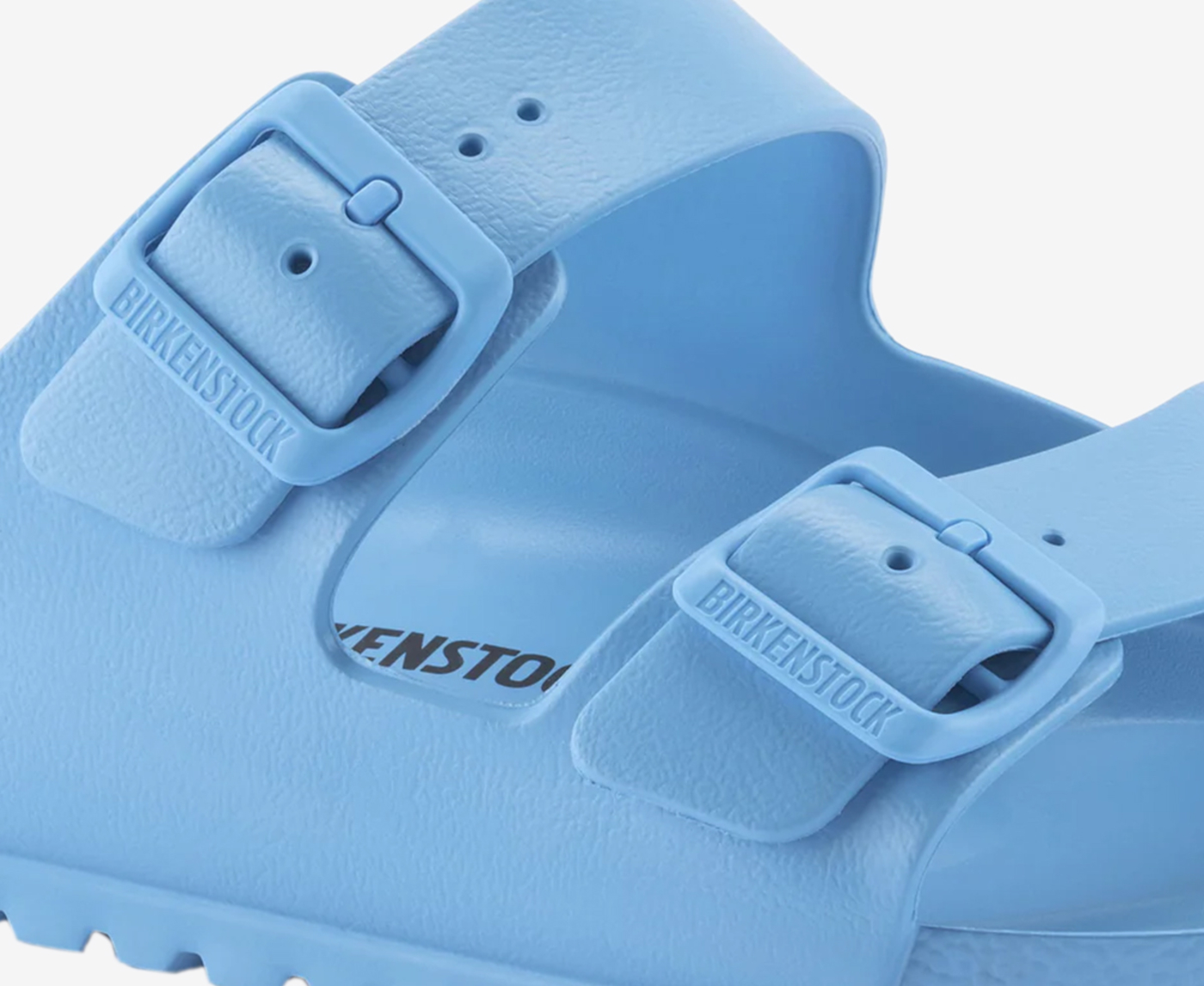 Light blue store waterproof birkenstocks