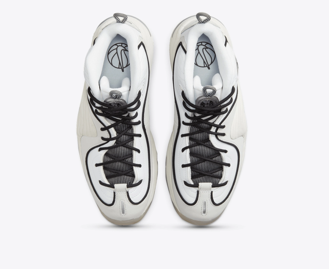 nike air penny 3 black and silver