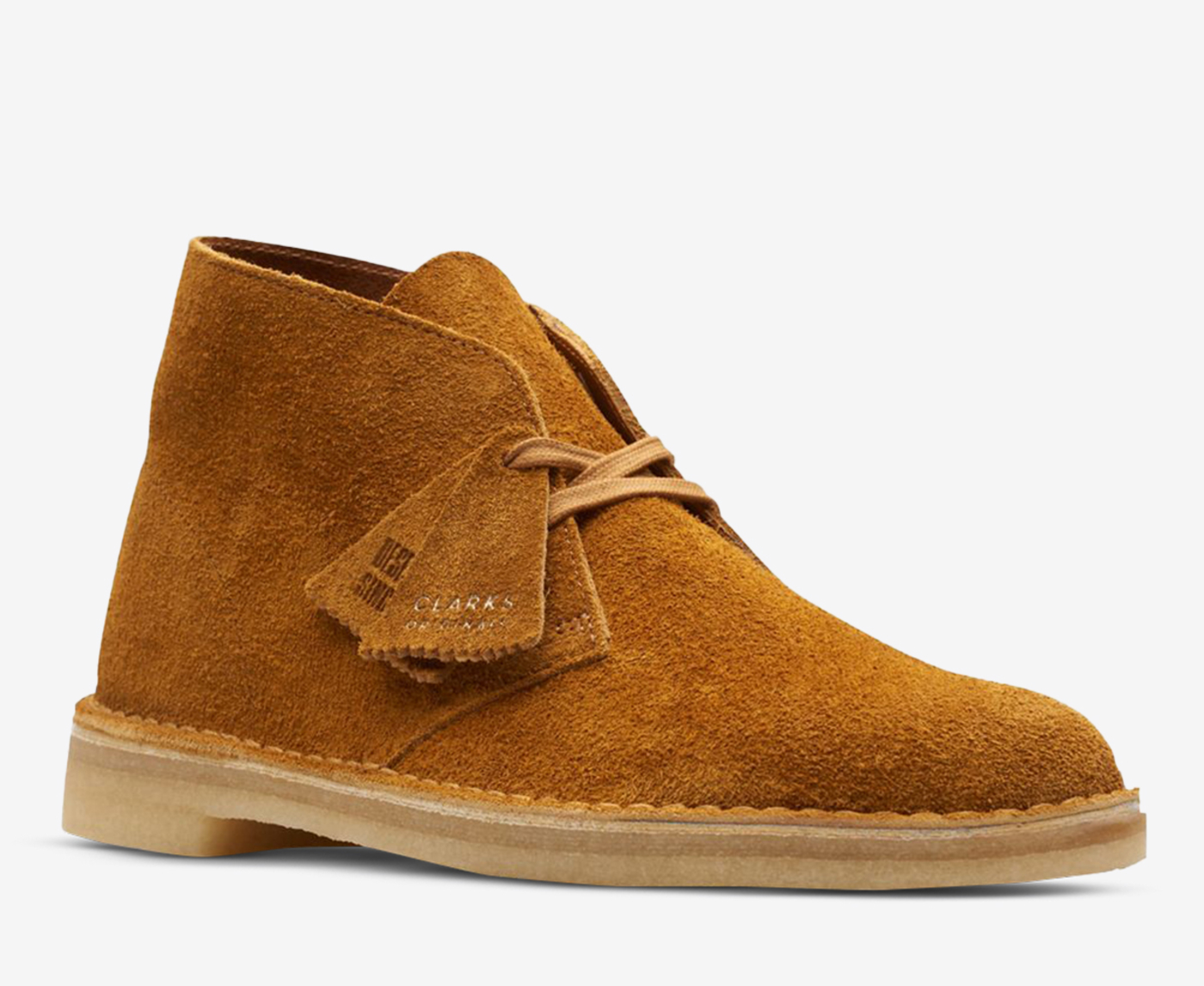 Orange desert boots sale