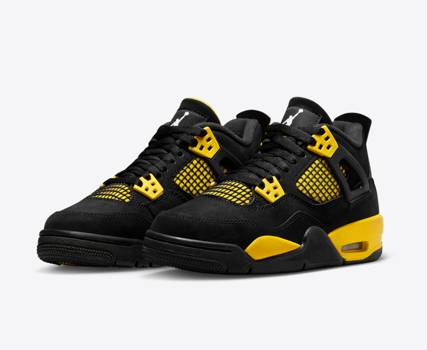 Retro 4 yellow hot sale and black