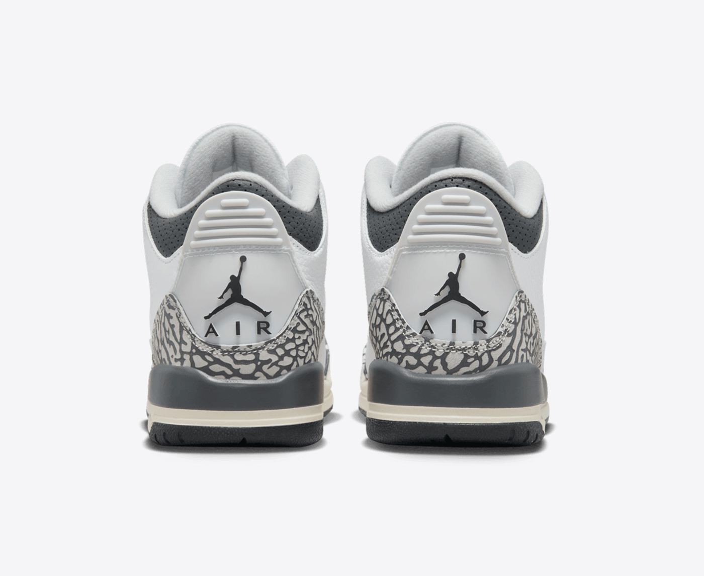 Jordan AIR JORDAN 3 RETRO GS WHITE BLACK IRON LIGHT