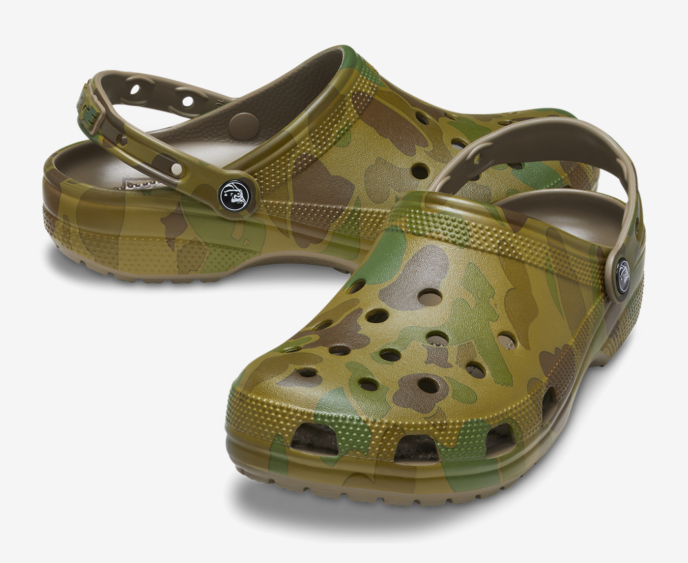 Crocs - X LARGE X CROCS CLASSIC CLOG 'CAMO' - VegNonVeg