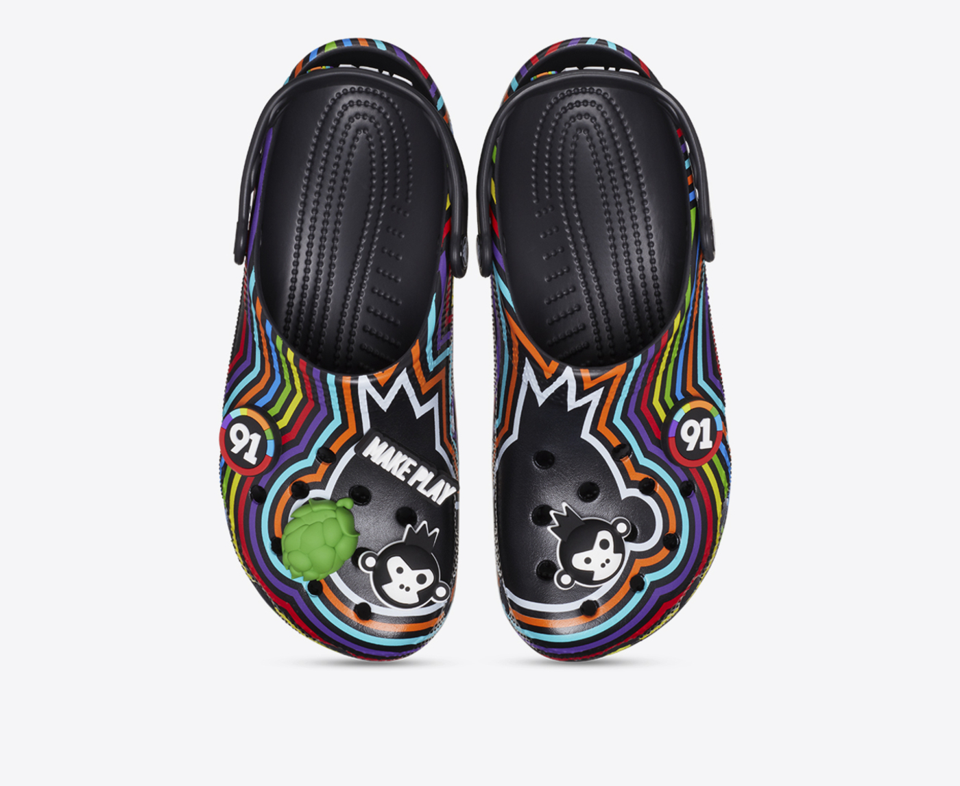 Crocs - Bira 91 X Crocs Classic Clog Blk/Mlti - VegNonVeg