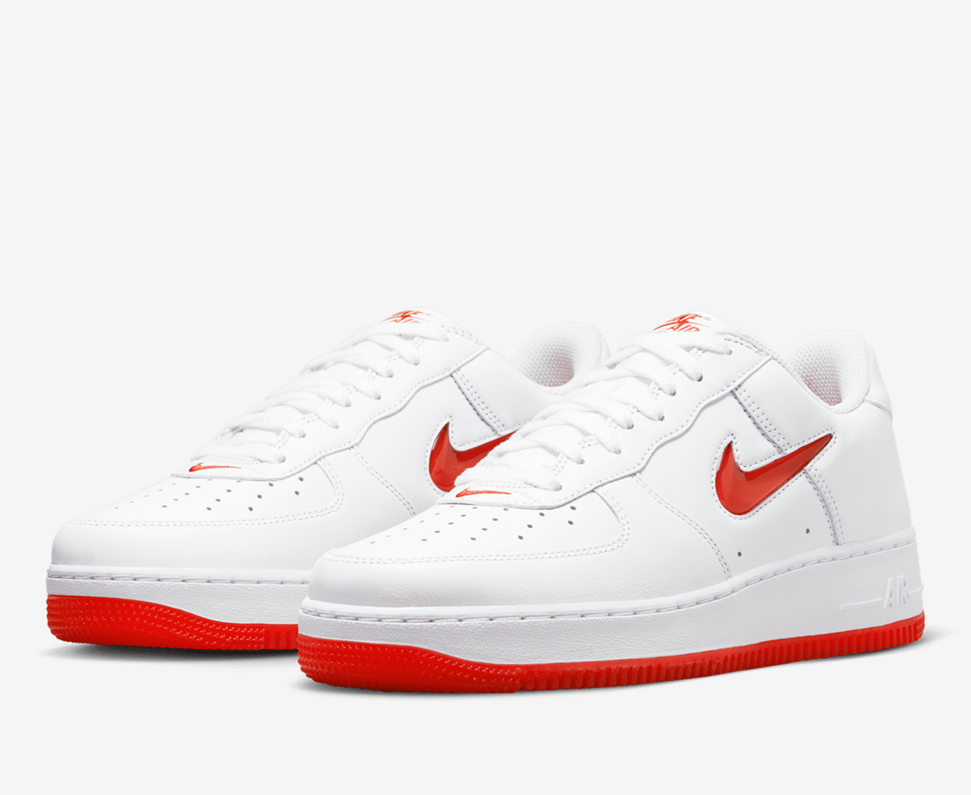 Nike Air Force 1 '07 LV8 Low - Wolf Grey / University Red / White