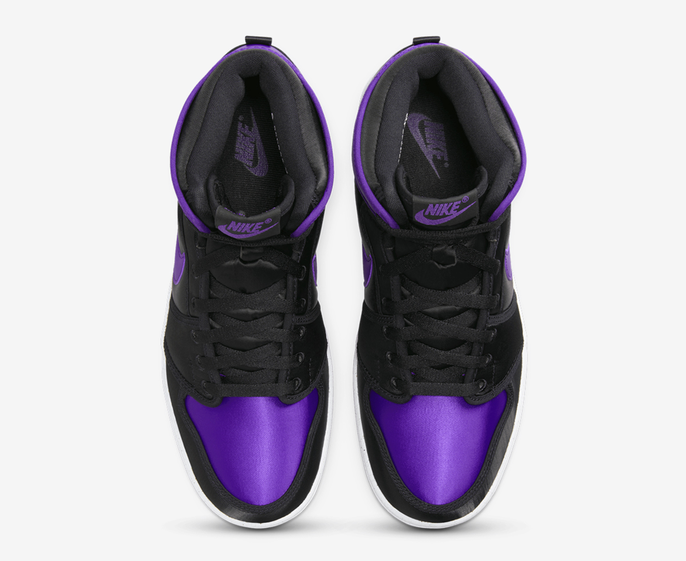 Jordan 1 black field clearance purple white