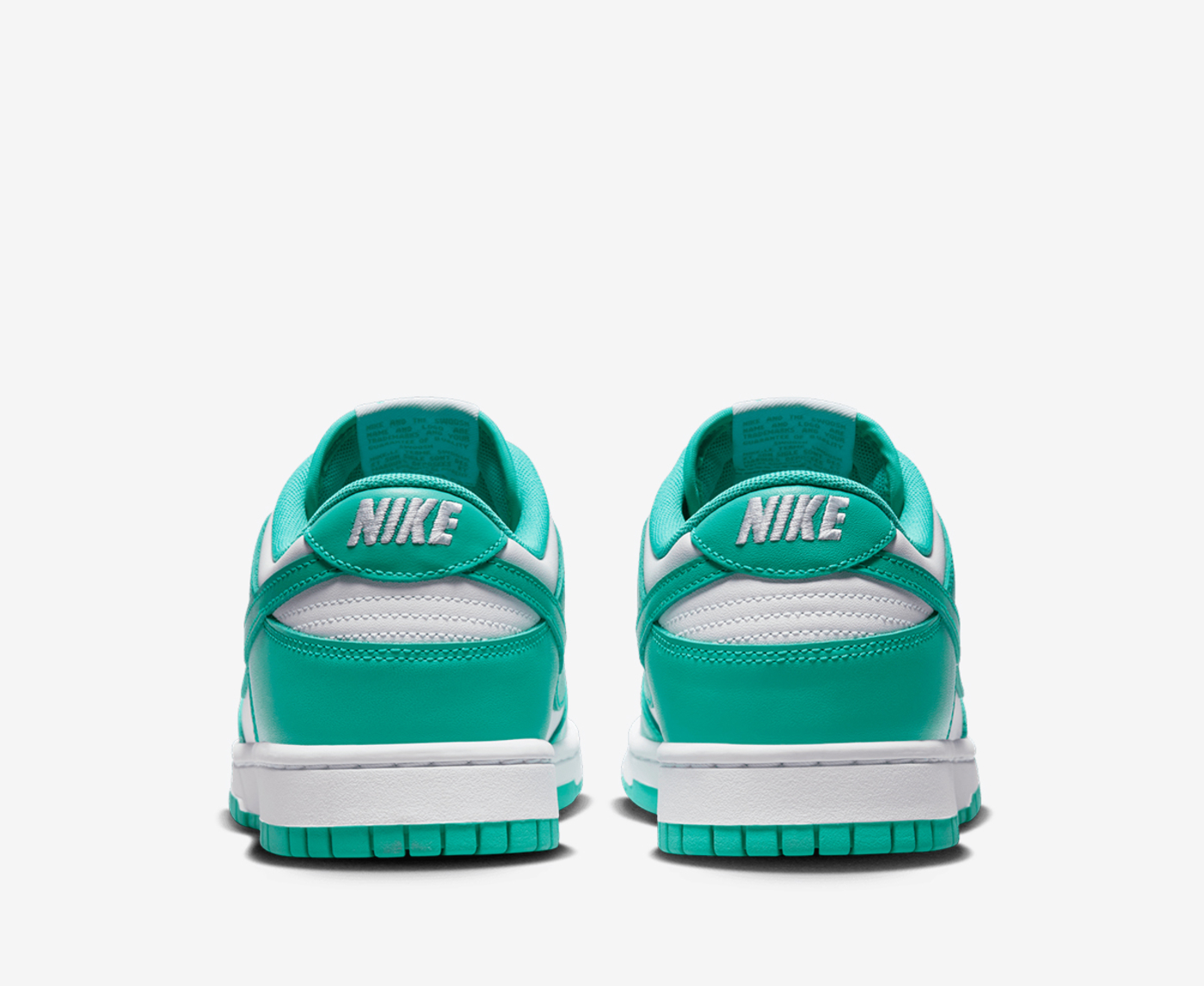 Nike - DUNK LOW RETRO BTTYS 'WHITE/CLEAR JADE' - VegNonVeg