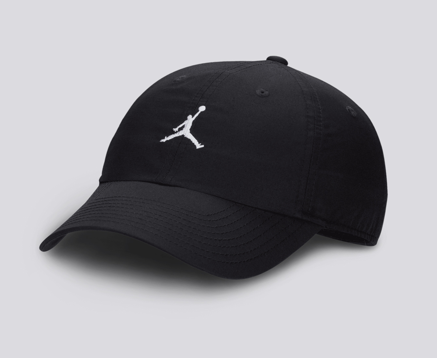 Black and white outlet jordan hat