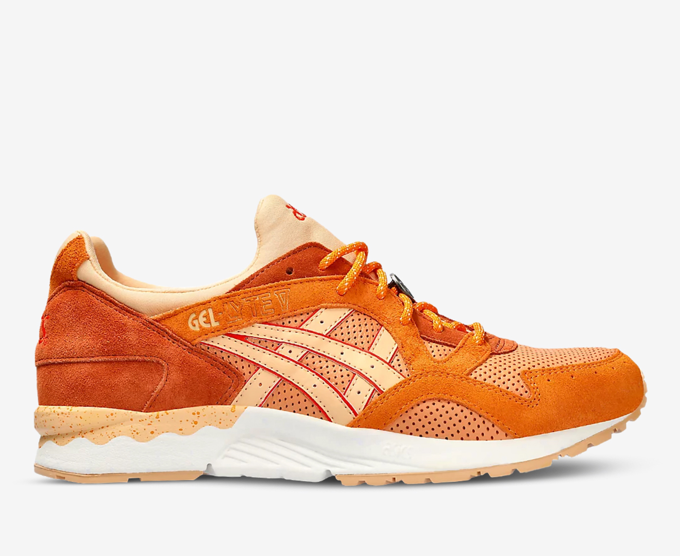 Asics gel saga orange new arrivals