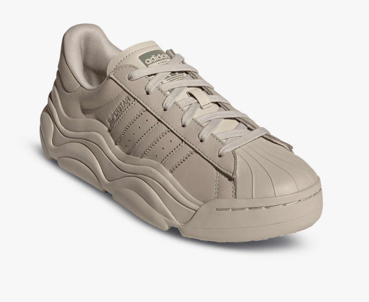 adidas gazelle silver green womens adidas Superstar Millencon W IE7370 main image 0