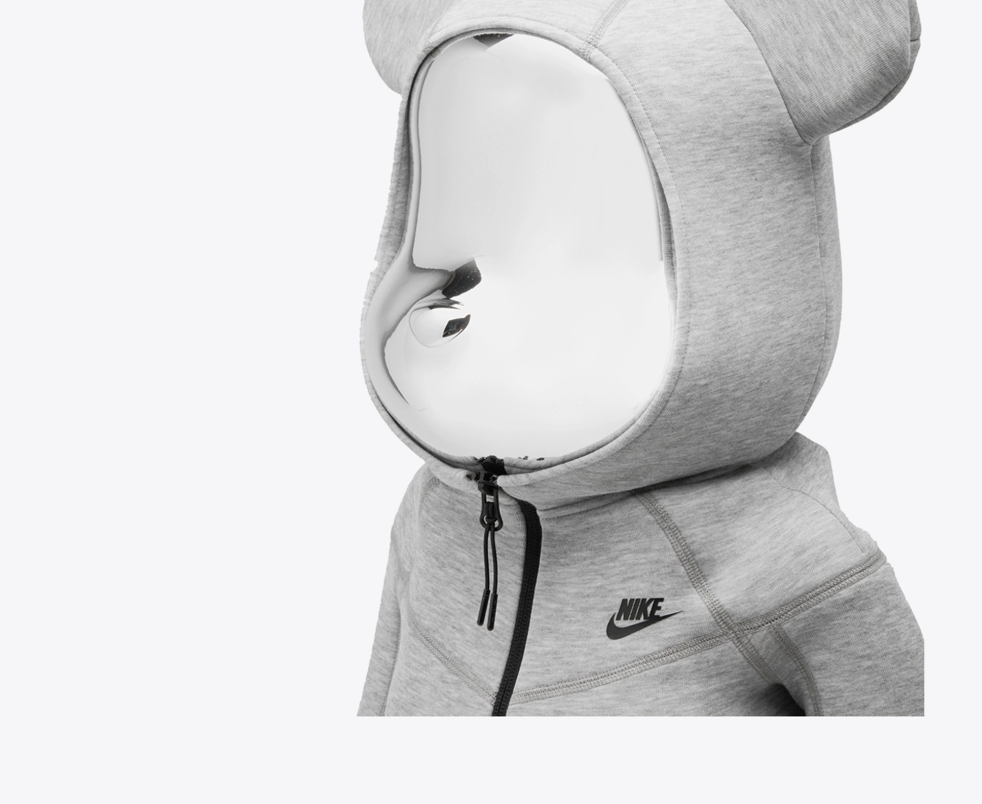 Bearbrick - X Bearbrick Tech Fleece N98 1000 - VegNonVeg