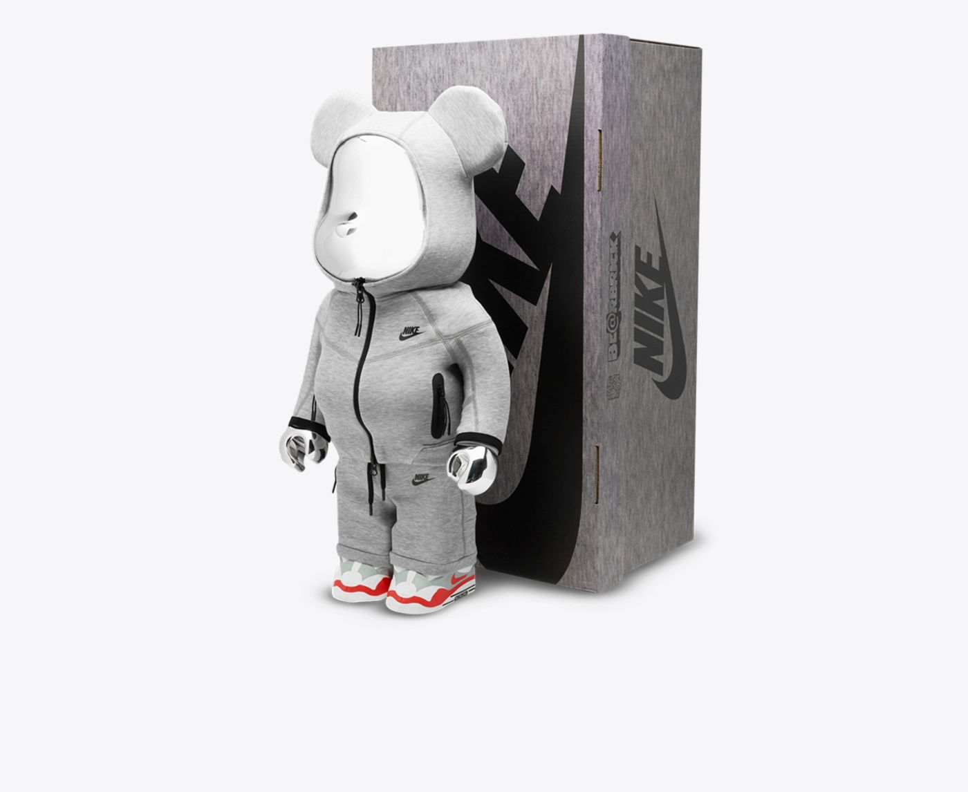 Bearbrick - X Bearbrick Tech Fleece N98 1000 - VegNonVeg