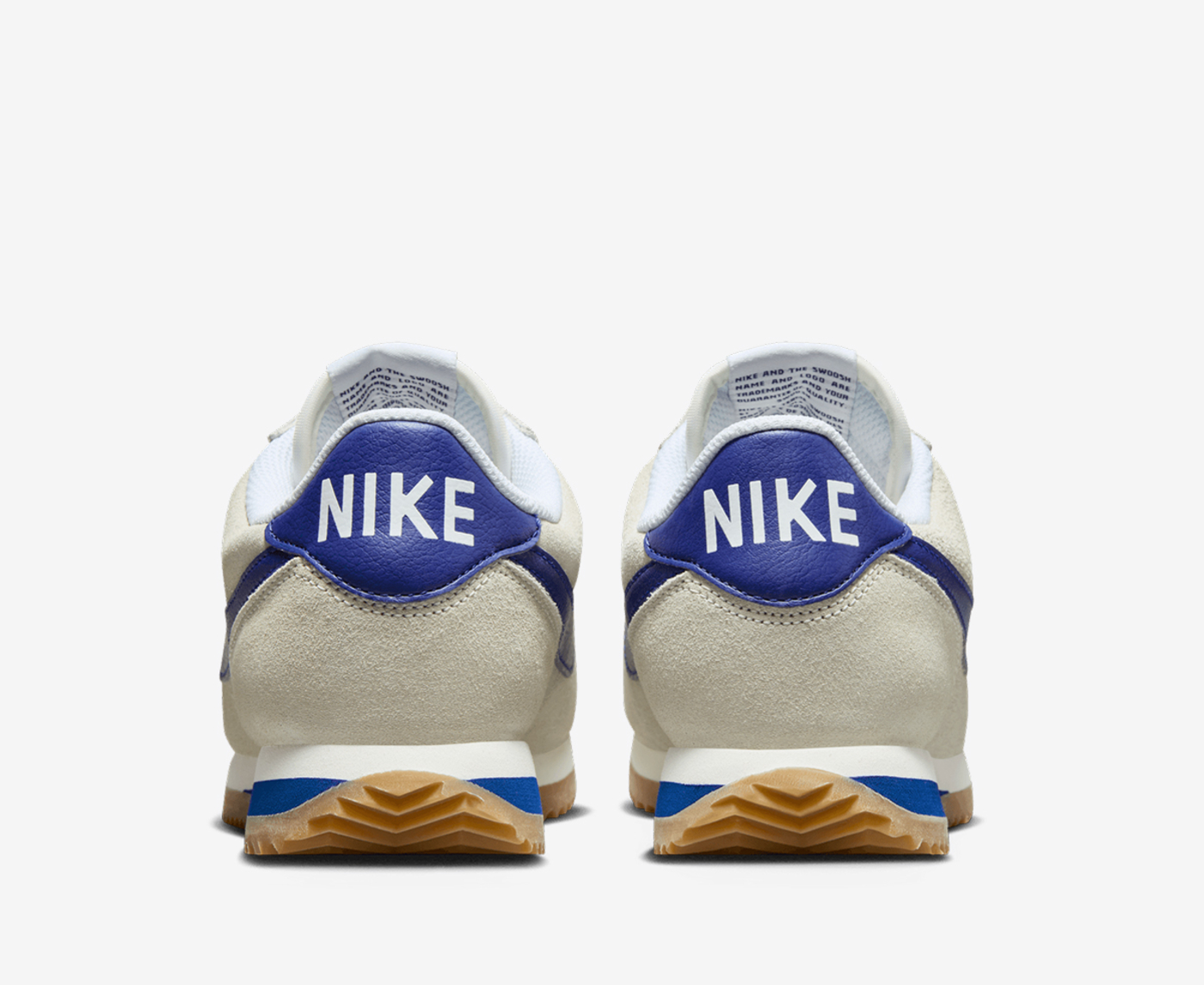 Nike cortez hot sale suede blue