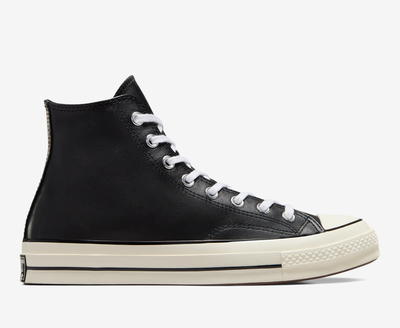 Chuck Taylor All Star Leather Unisex High Top Shoe. Converse.com