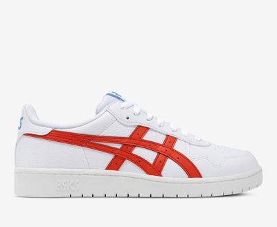 Asics red and outlet white