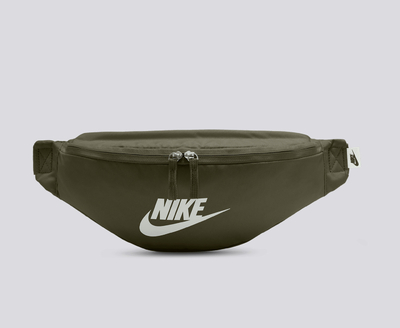 Nike HERITAGE WAISTPACK BAG BLACK WHITE VegNonVeg