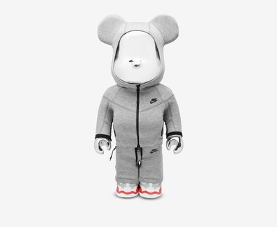 MEDICOM - NIKE X BEARBRICK TECH FLEECE N98 100% & 400% - VegNonVeg