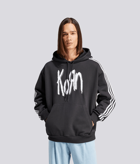 Adidas Originals HOODIE KORN BLACK VegNonVeg