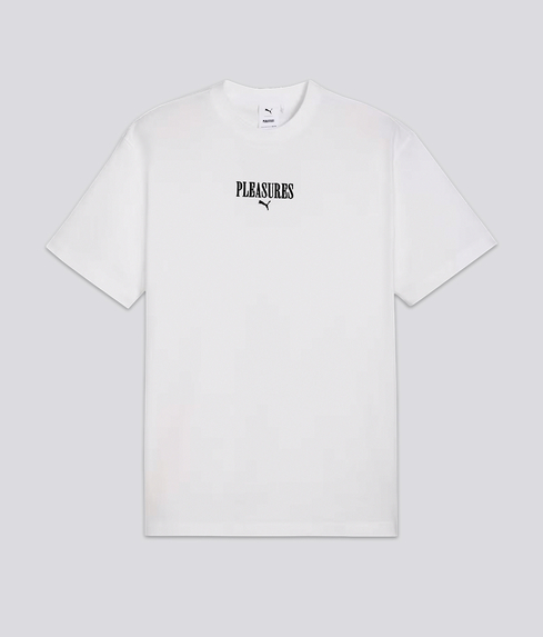 Puma - X PLEASURES GRAPHIC TEE 'PUMA WHITE' - VegNonVeg