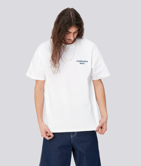 Carhartt WIP - ISIS MARIA DINNER SHORT SLEEVE T-SHIRT 'WHITE' - VegNonVeg