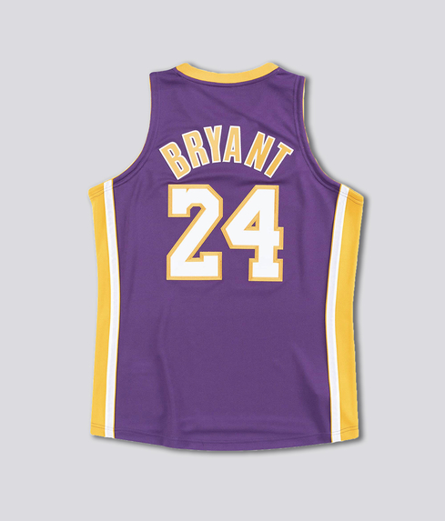 Kobe Bryant #24 Los Angeles Lakers 2008-09 Authentic NBA Jersey Purple