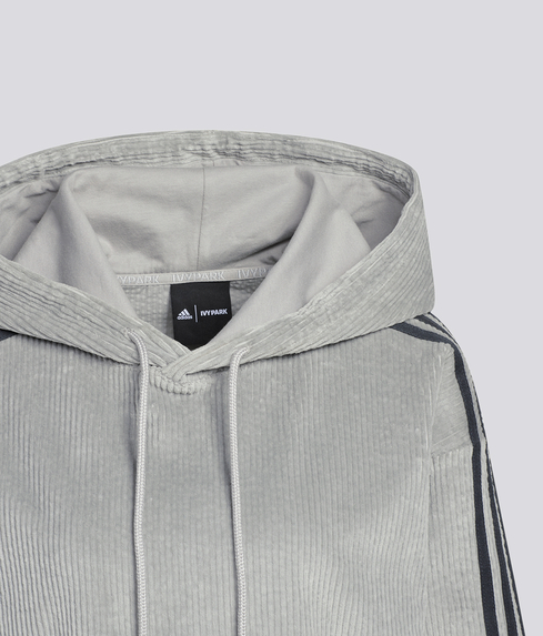 adidas originals black corduroy hoodie