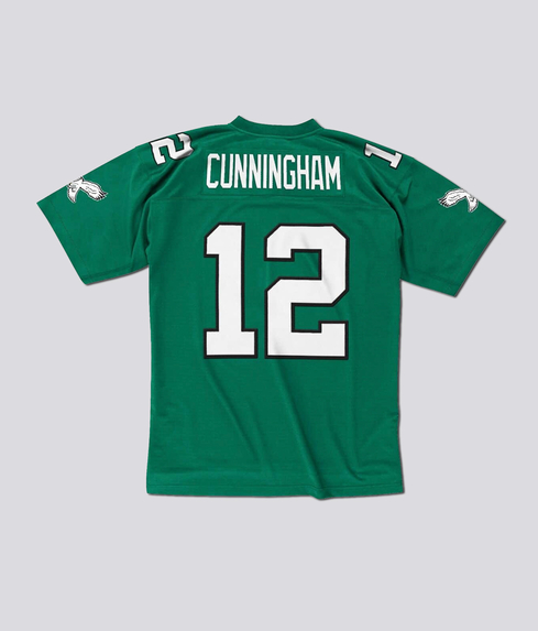 Mitchell & Ness - Legacy Jersey Philadelphia Eagles 1990 Randall Cunningham  'GREEN' - VegNonVeg