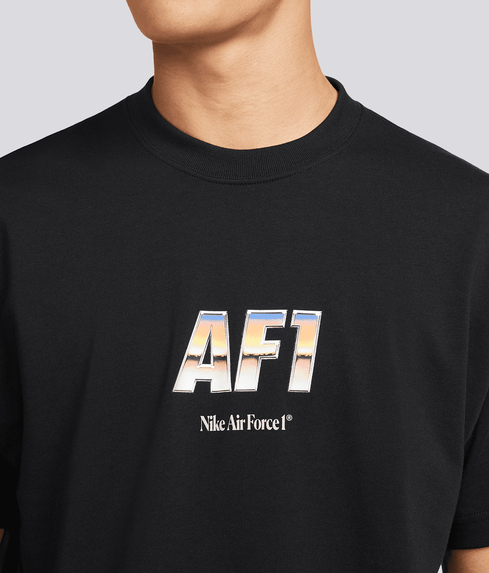 Air force 1 t shirt black best sale