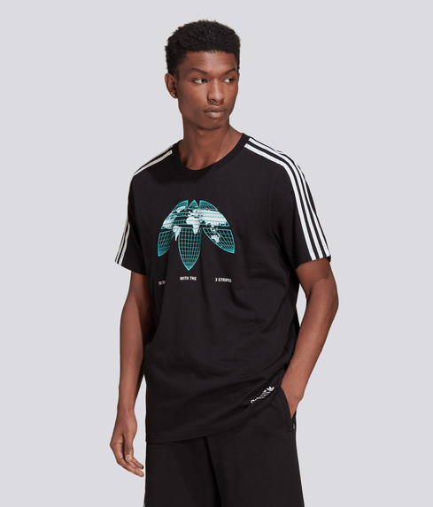 Adidas Originals - UNITED TEE 'BLACK' - VegNonVeg