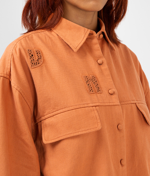 Buy Orange Crew Neck T-shirt Online at SELECTED HOMME |278235502