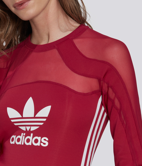 Adidas best sale mesh top