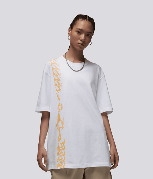 Jordan - JORDAN GRAPHIC OVER SIZED T-SHIRT 'WHITE' - VegNonVeg