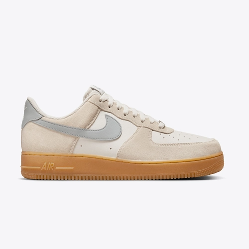 Nike AIR FORCE 1 07 LV8 PHANTOM LIGHT SMOKE GREY GUM YELLOW VegNonVeg