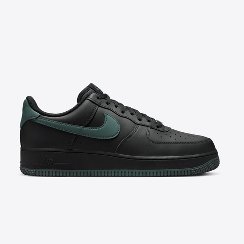 Nike AIR FORCE 1 07 BLACK VINTAGE GREEN VegNonVeg