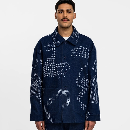 EMBROIDERED RAYON WESTERN JACKET 25ss 新作 Pacsun Western Floral Embroidered Gas Jacket | PacSun