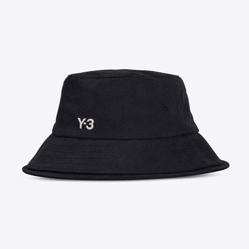 Y-3 - Y-3 3-STRIPES BUCKET HAT BLACK l Buy Hat Online at VegNonVeg