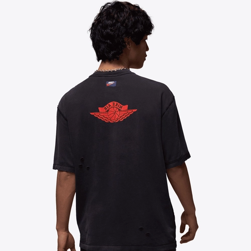 Jordan - Jordan Rare Air Washed 85 Short Sleeve Crew T-Shirt Black