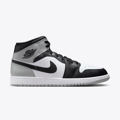 シューズ(男性用) NIKE Air Jordan 1 BLACK and smoke grey Jordan - Jordan Air Jordan 1 Mid White/Black-Light Smoke Grey