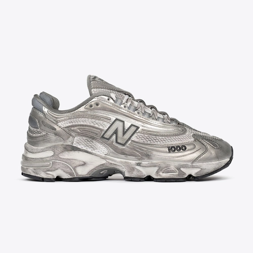 New Balance M1000 メタリックシルバー スニーカー　23cm new-balance-m1000-silver-