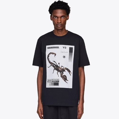 Y-3 - X NEIGHBORHOOD GRAPHIC TEE - VegNonVeg