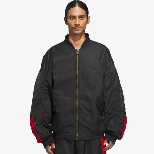 Adidas Originals - X WILLY CHAVARRIA SATIN BOMBER JACKET - VegNonVeg