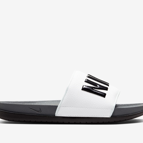 Nike Offcourt Grey & Black Slide Sandals