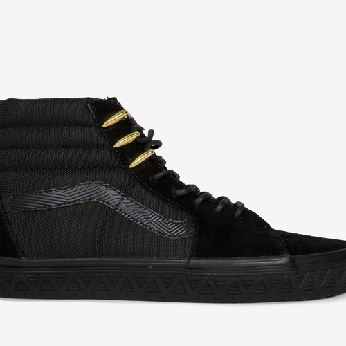 Vans black sale panther shoes