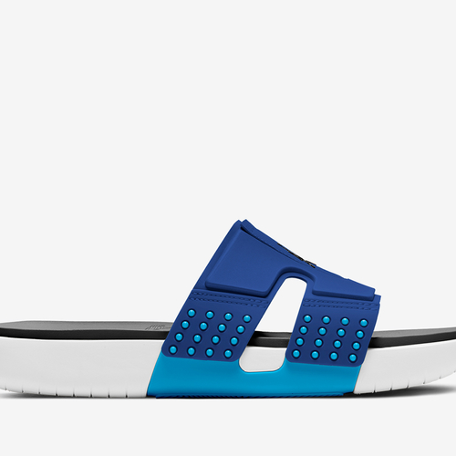 Royal blue cheap jordan slides