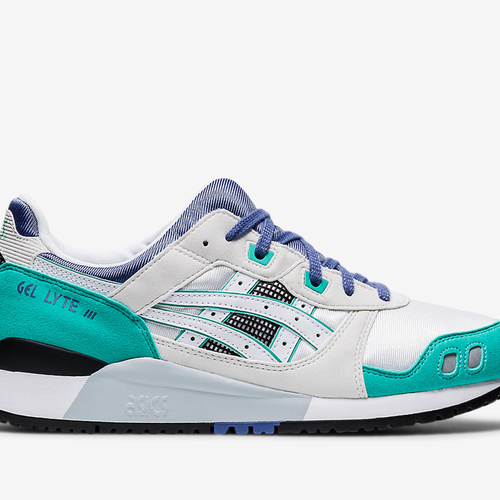 ASICS Gel Lyte III OG WHITE BLUE VegNonVeg