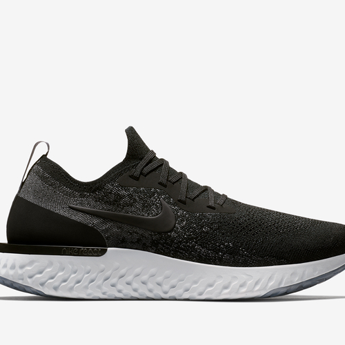 Nike epic react flyknit men's running shoe black outlet